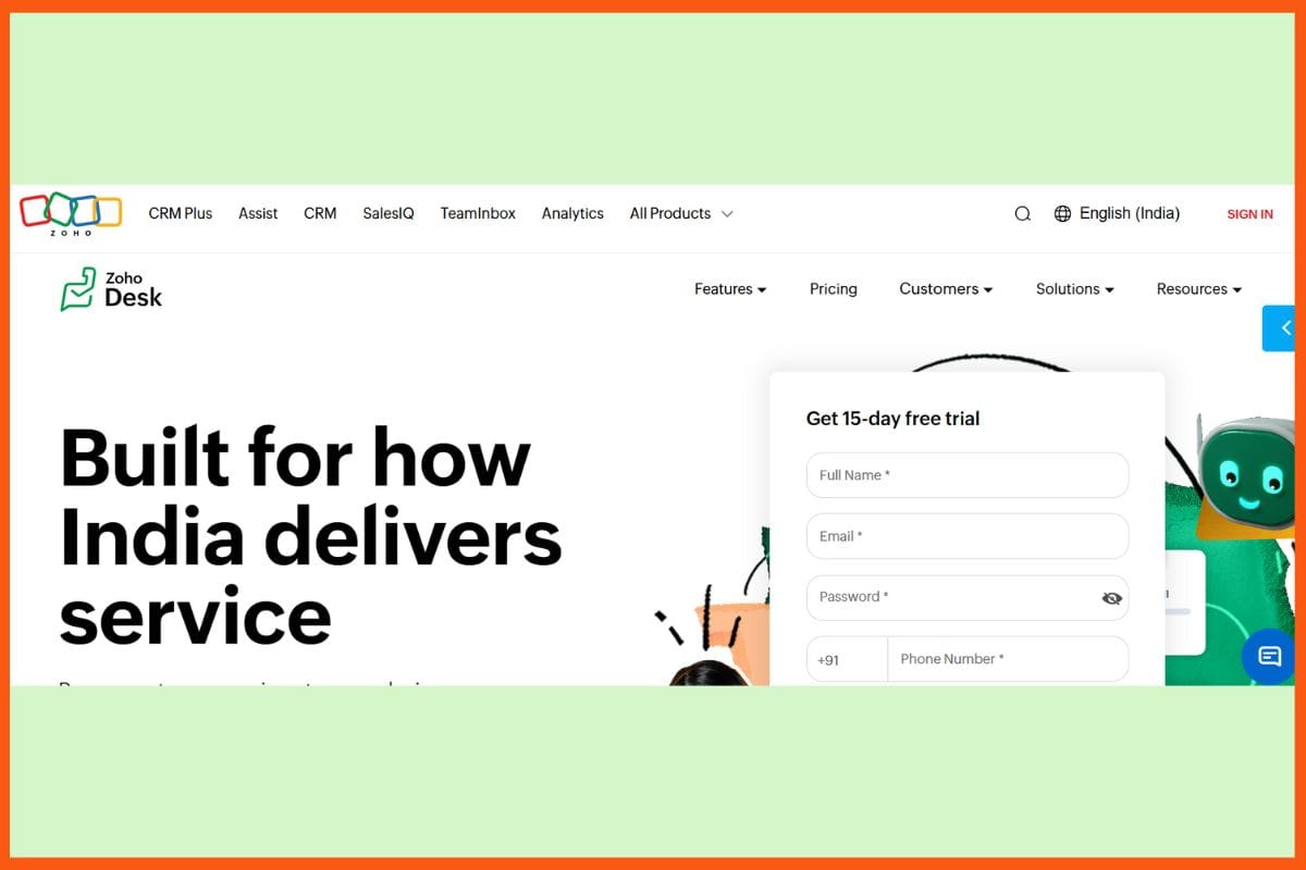 Zoho Desk - Best AI Ticketing System for Customer Support