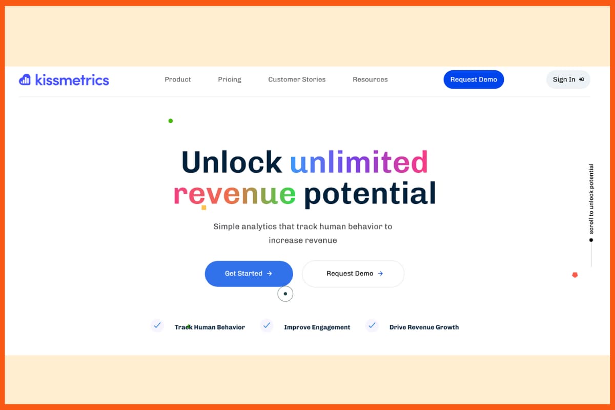 Top Customer Retention Tool - Kissmetrics