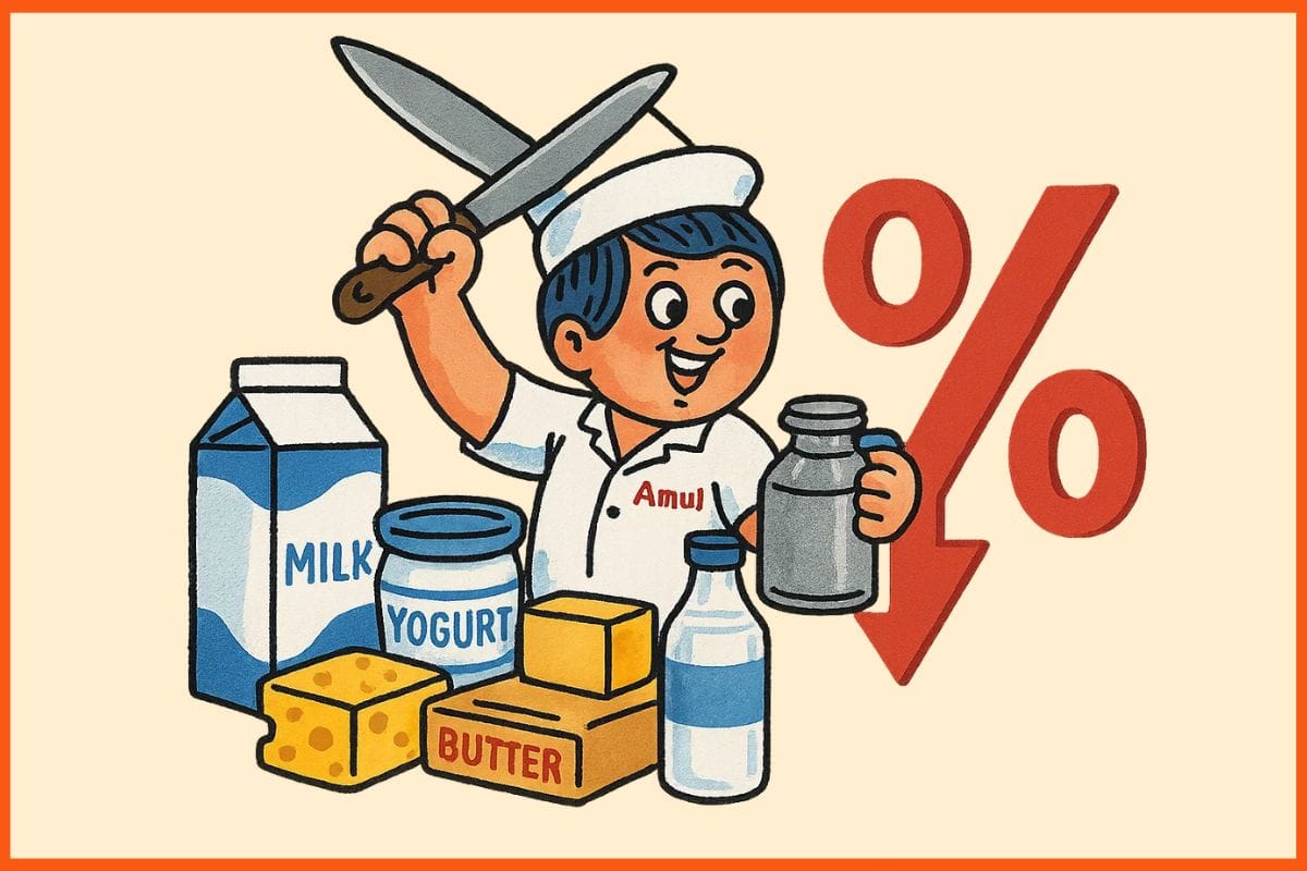 Amul slashes prices on 700 dairy products following GST rate cut