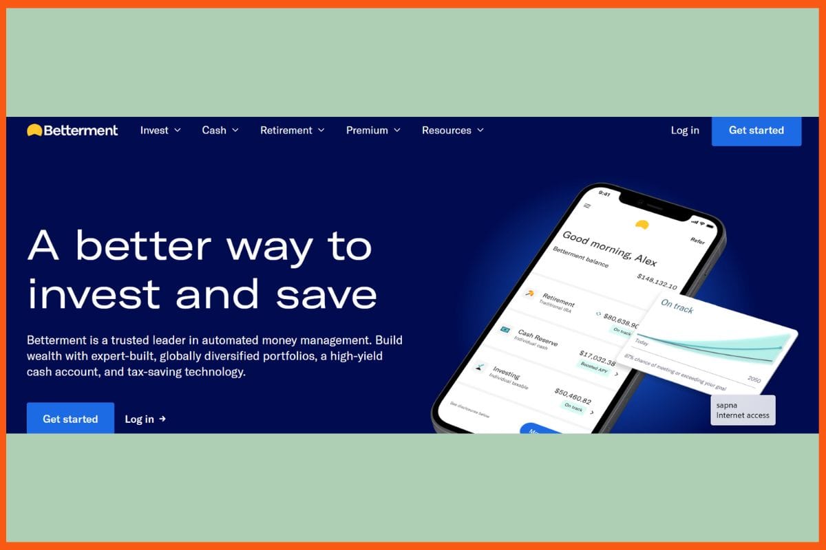 Betterment - Best AI Tools for Portfolio Management