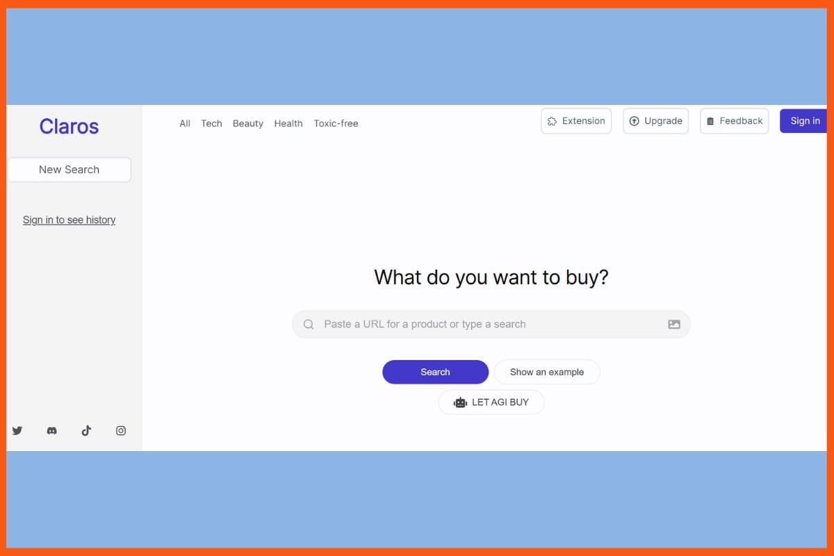 Claros - Best AI Shopping Assistants