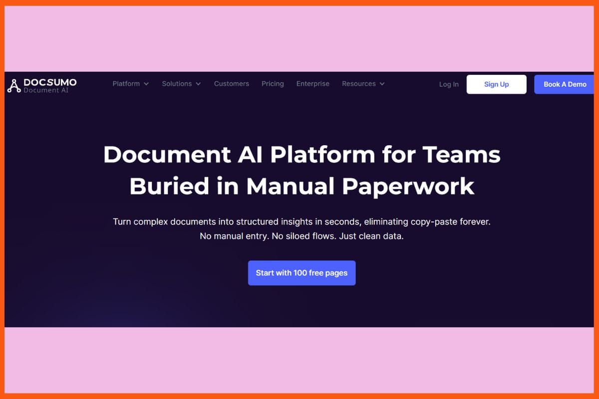 DocSumo - AI-Powered Document Generation and Formatting Tools