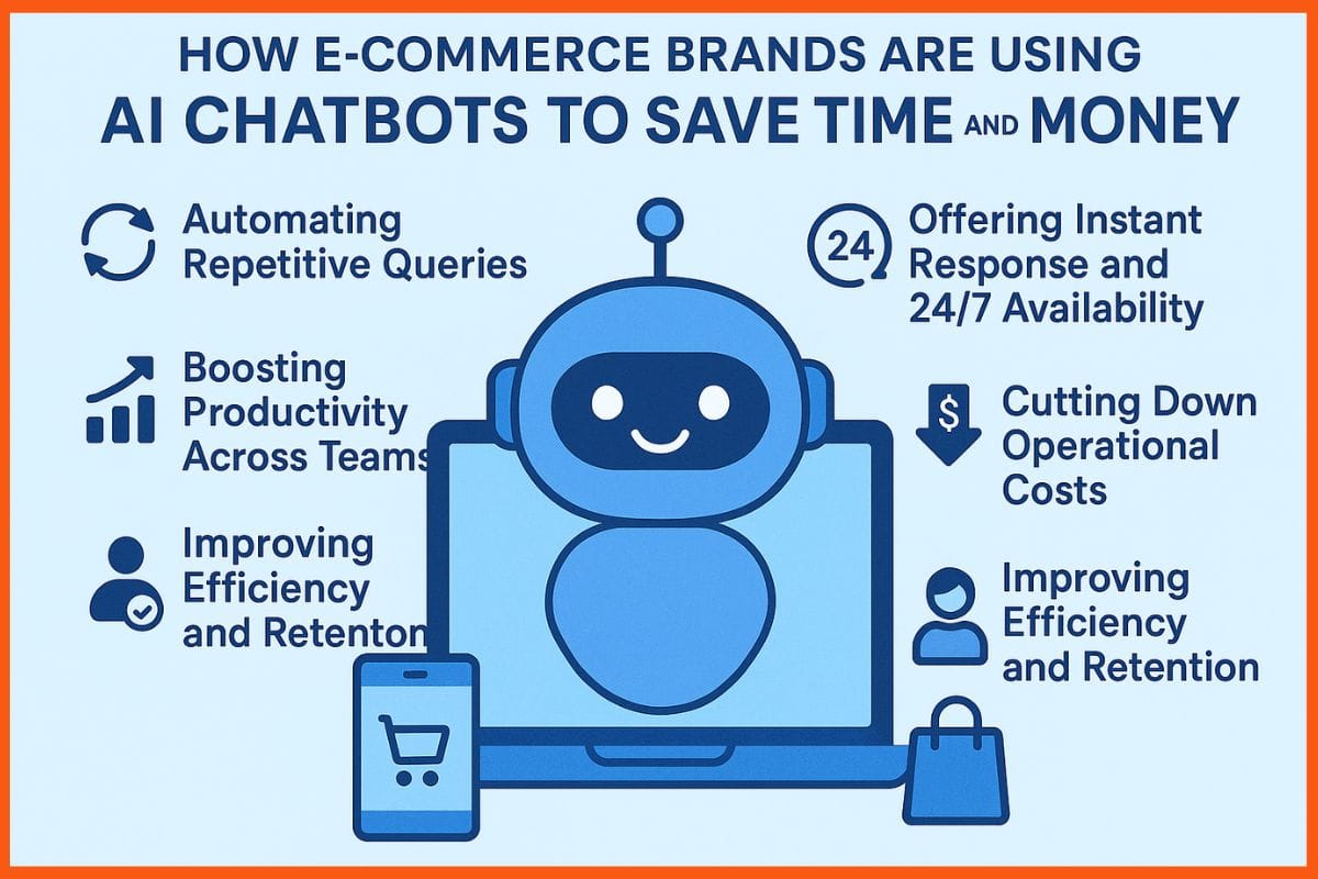 How E-Commerce Brands Are Using AI Chatbots to Save Time and Money?