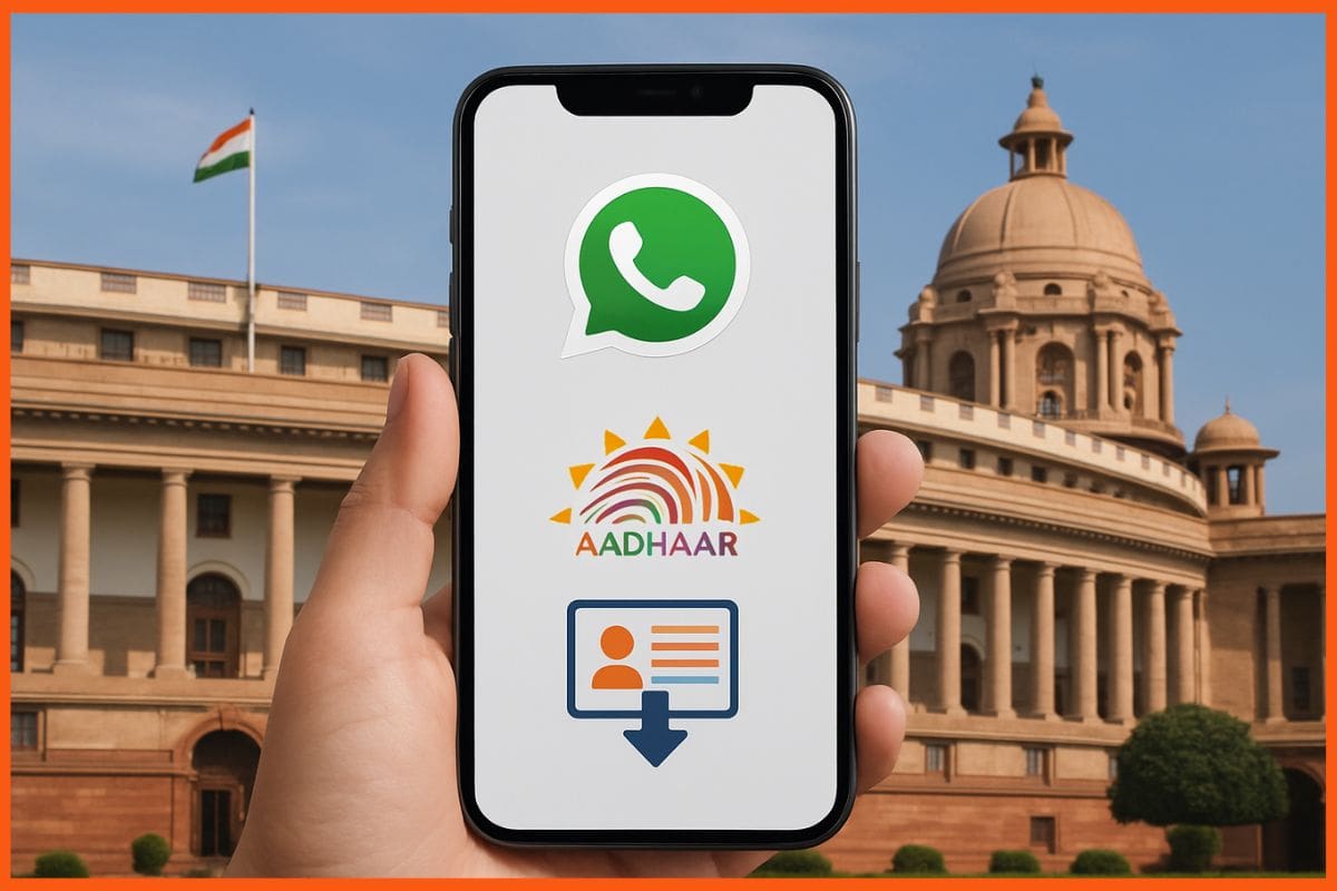 Get Aadhaar Instantly on Whatsapp: Step-By-Step Guide