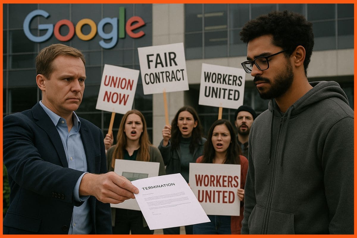 “Not Our Employees,” Says Google, After Laying off 200 Contract Workers Over Pay And Working Conditions