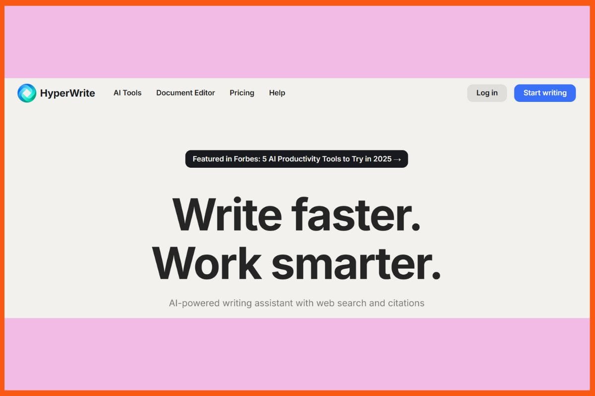 HyperWrite - AI-Powered Document Generation and Formatting Tools