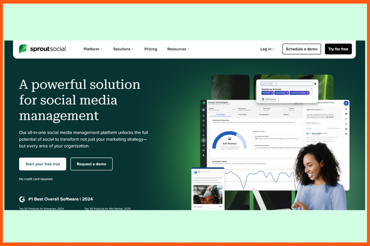 Sprout Social - Social Media Tool for Business Consultants