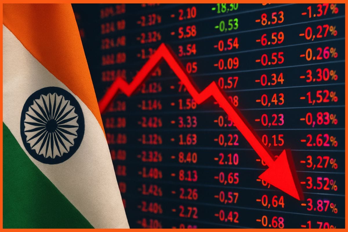 INR 3 Lakh Crore Gone: India’s Top 10 Companies Suffer a Cap Drop
