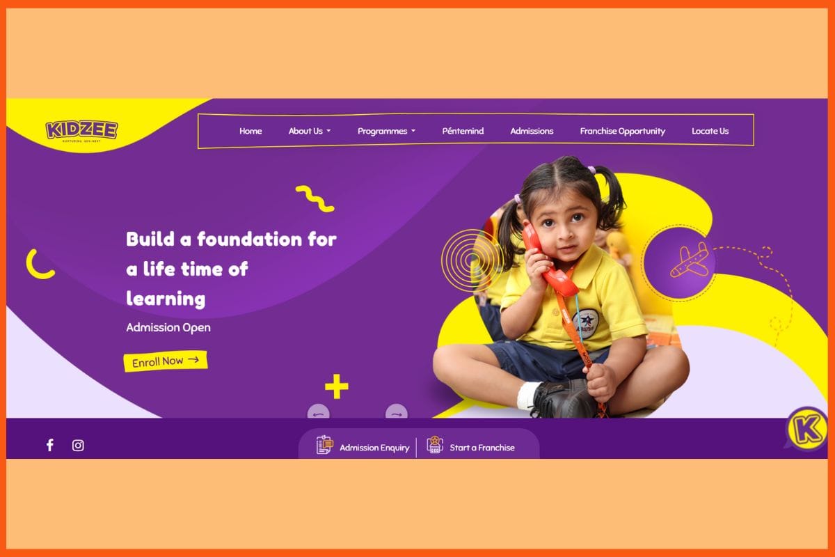 Kidzee - Best 10 Preschool Franchises in India