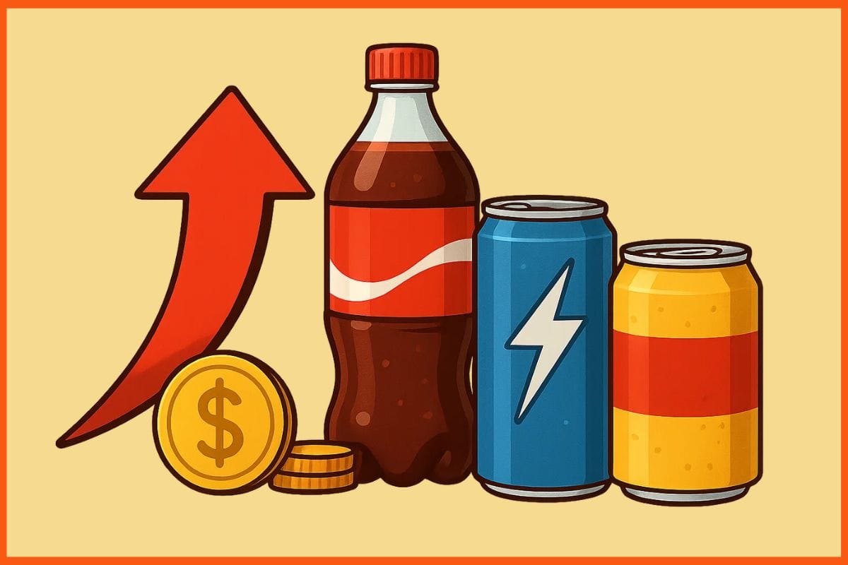 Soft drinks, energy drinks prices rise as GST increased to 40%