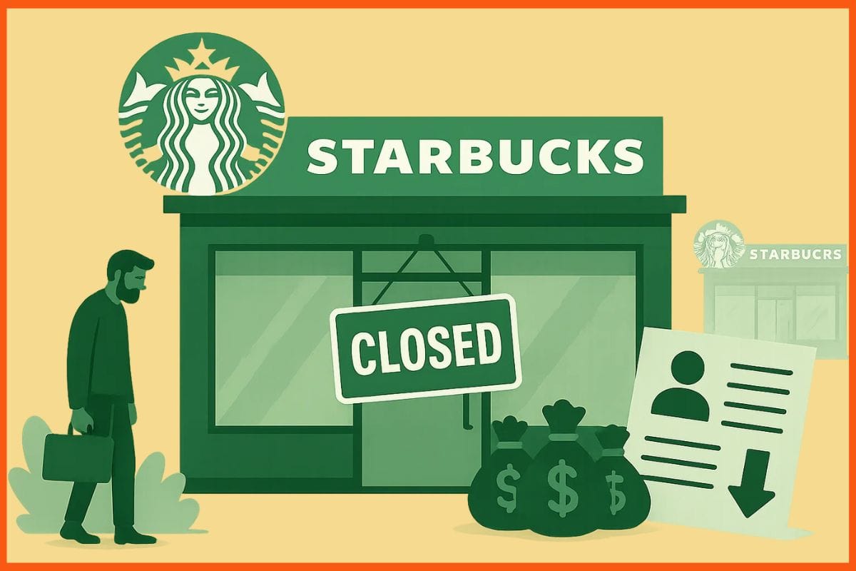 Starbucks to shut hundreds of stores and cut 900 jobs in major turnaround strategy