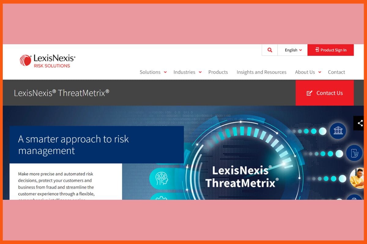 ThreatMetrix - Best AI Tools for Fraud Detection in Banking