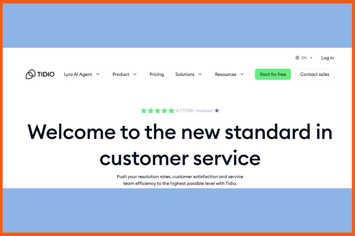 Tidio AI - Best AI Shopping Assistants