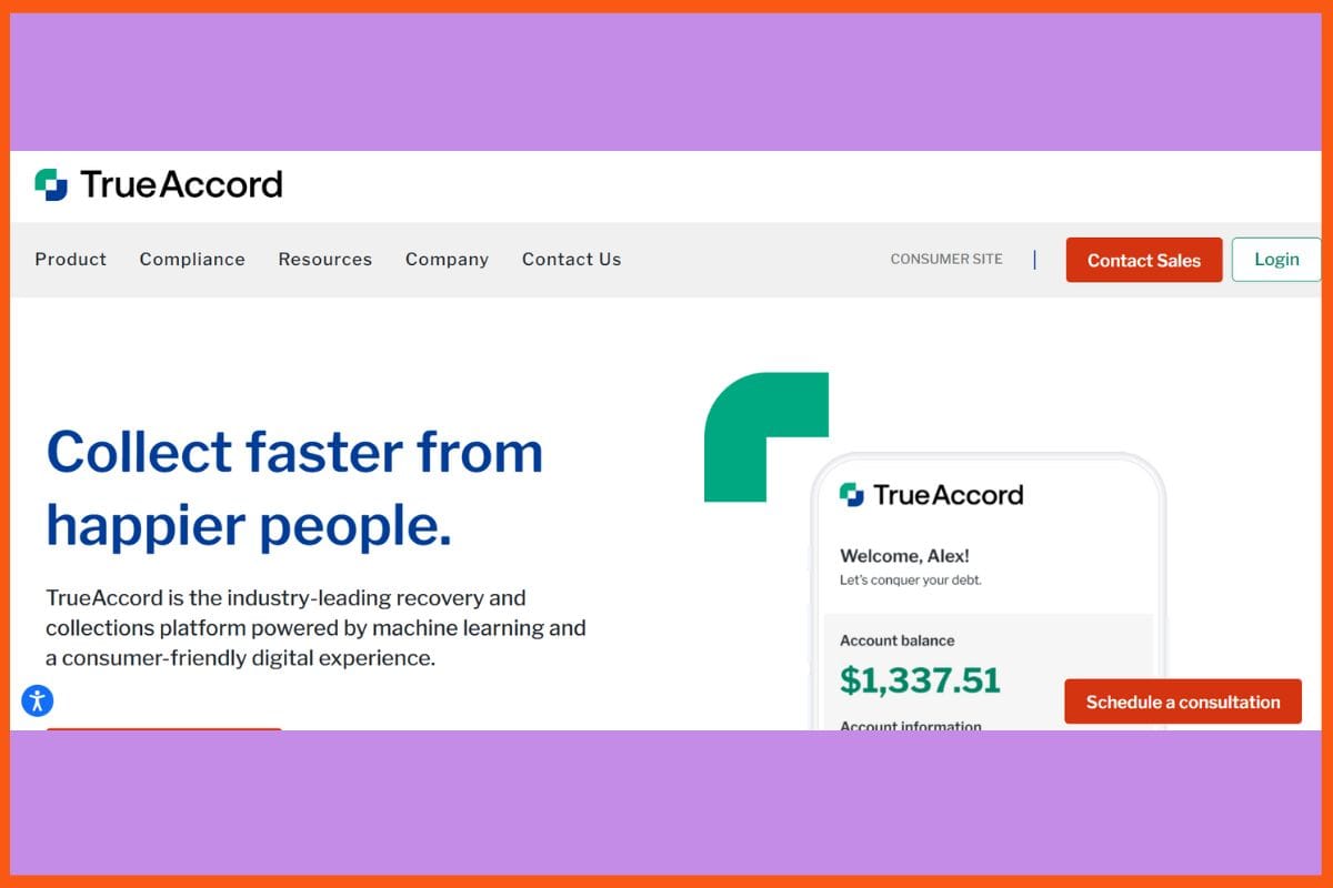 TrueAccord - Top AI Tools for Debt Collection