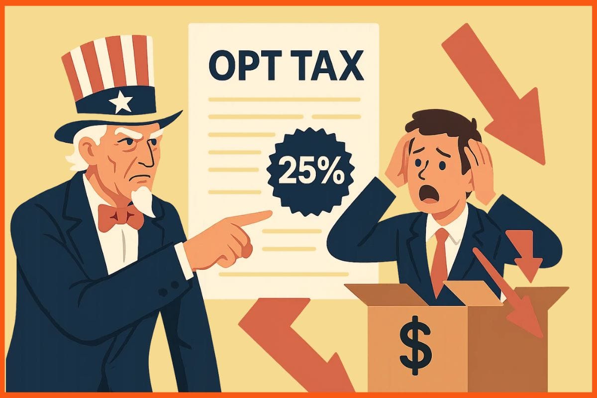 US proposes OPT tax as 25% outsourcing penalty hits American companies