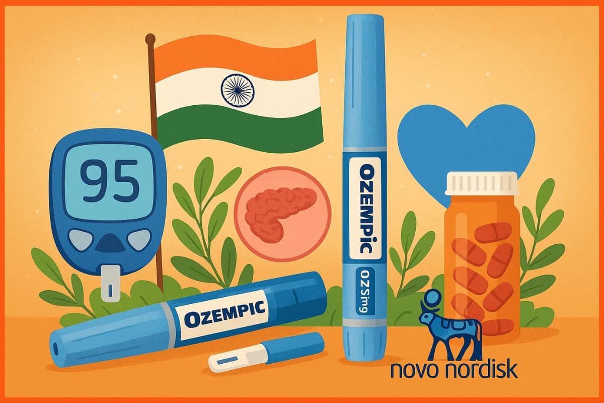 Novo Nordisk’s Ozempic Gets Approval in India for Type-2 Diabetes