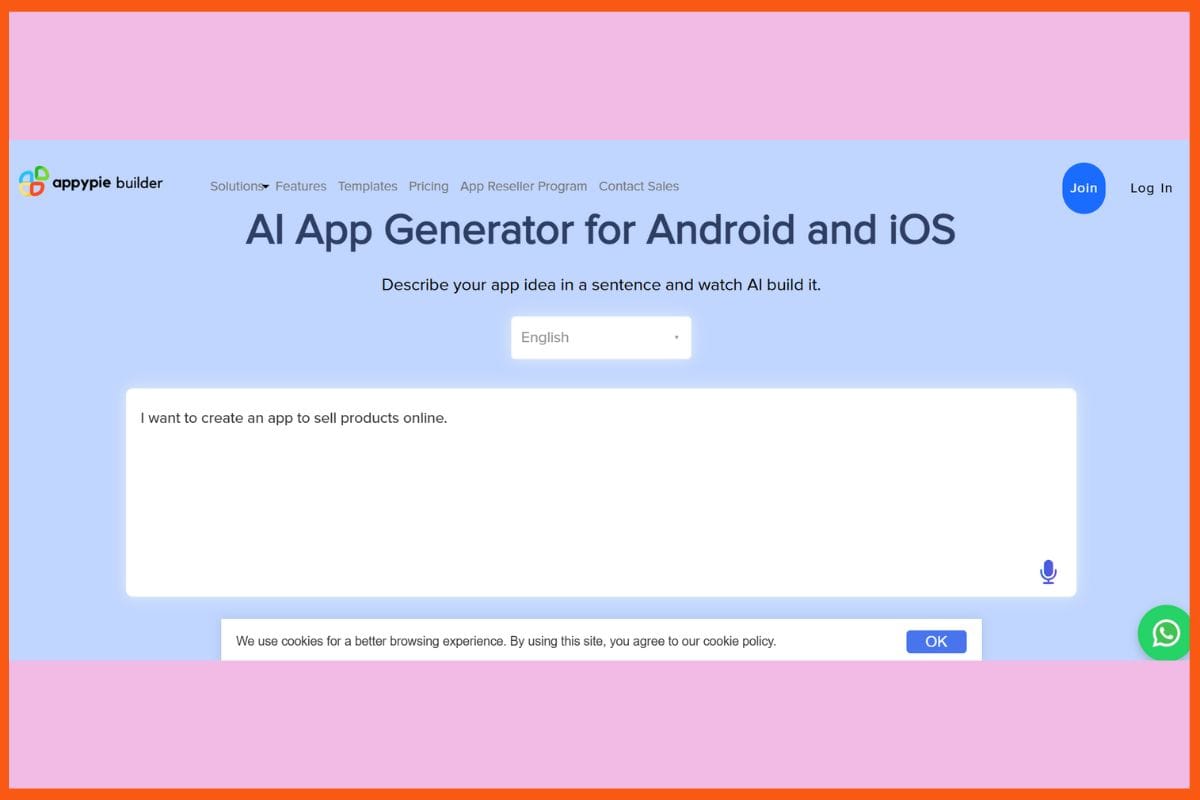 Appy Pie - Best AI Tools to Build Apps