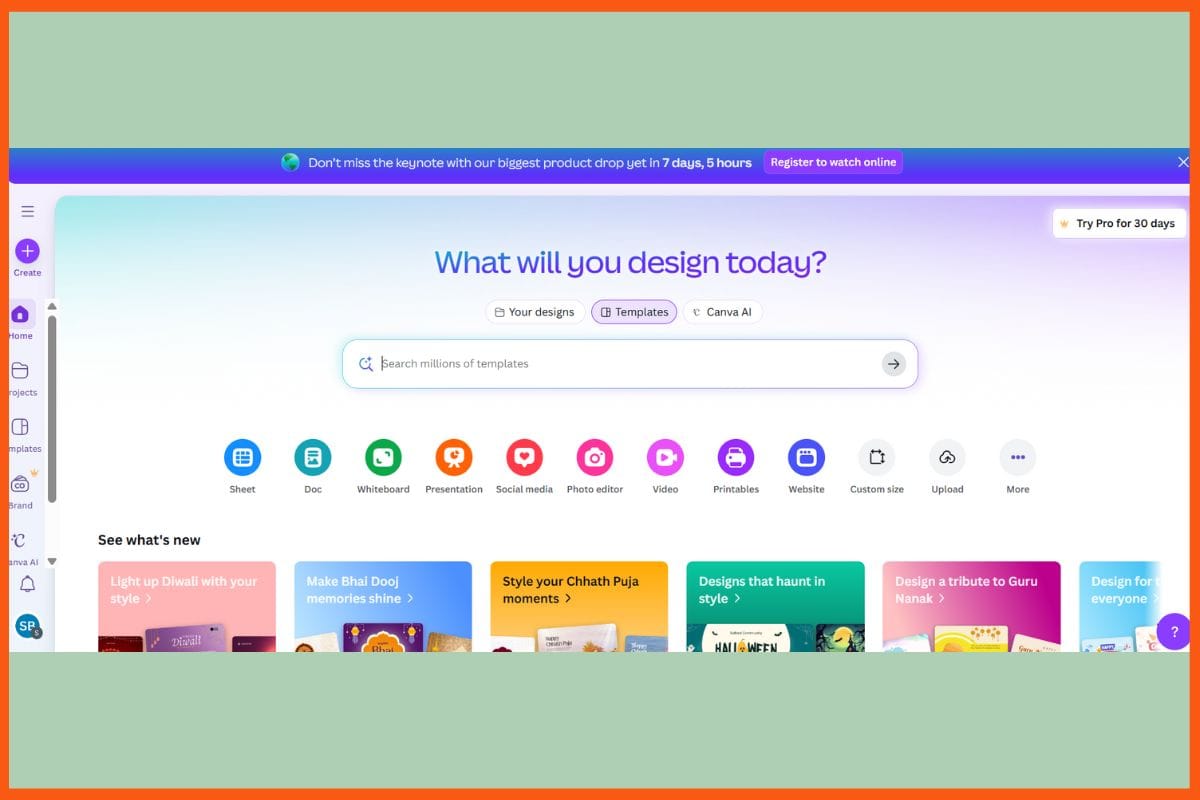 Canva - AI Tools for Making Invitation Cards
