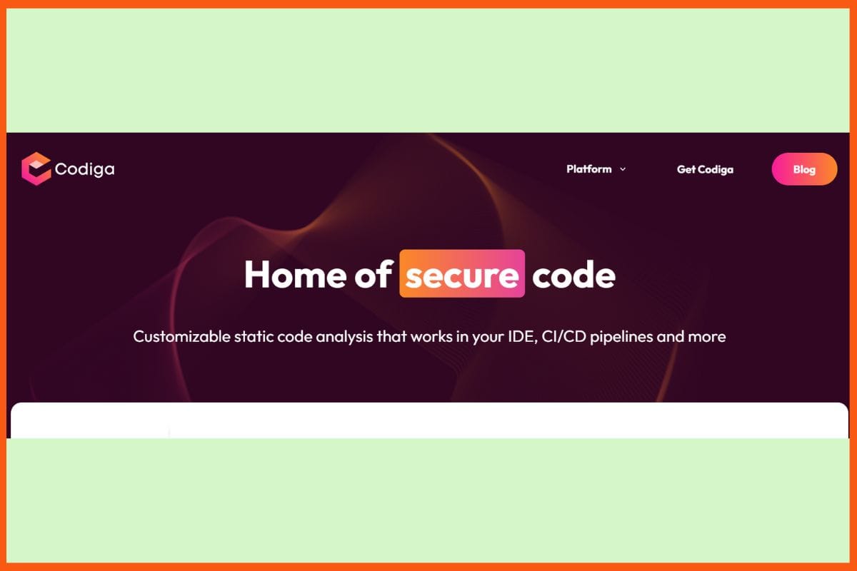 Codiga - Best AI Agents for Writing Code