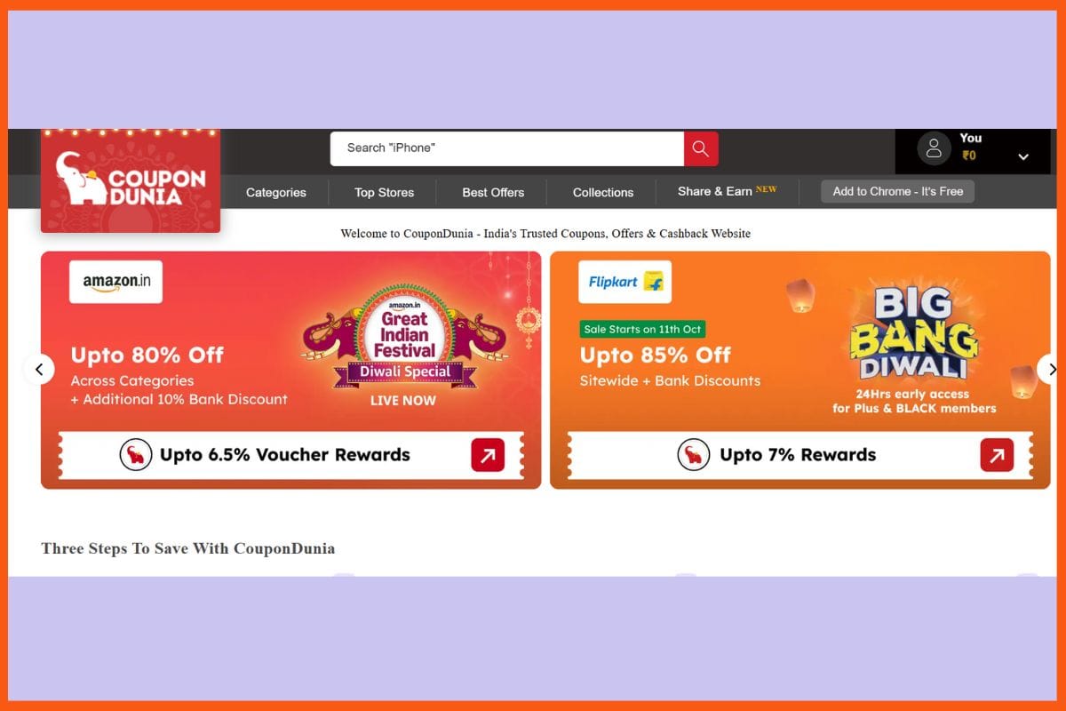 CouponDunia - Best AI Coupon Finder