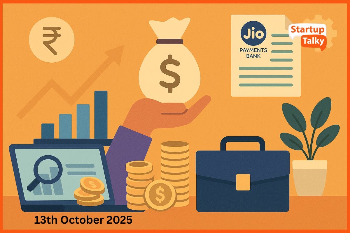 Daily Indian Funding Roundup & Key News – 13th October 2025