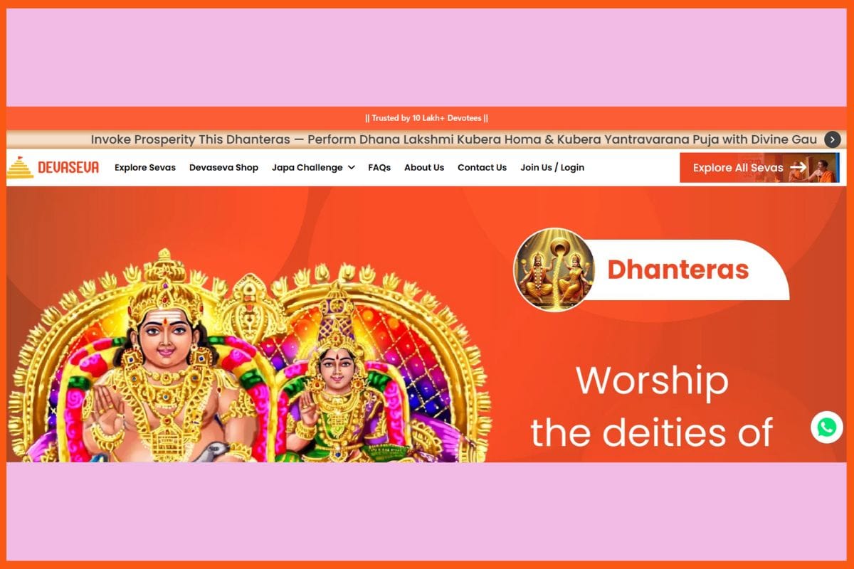 Devaseva - Top Spiritual Tech Startups in India