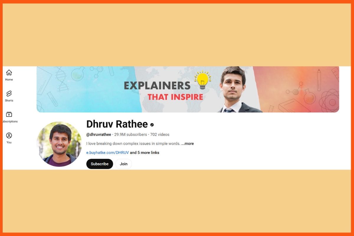 Dhruv Rathee - Top Richest YouTubers in India in 2025