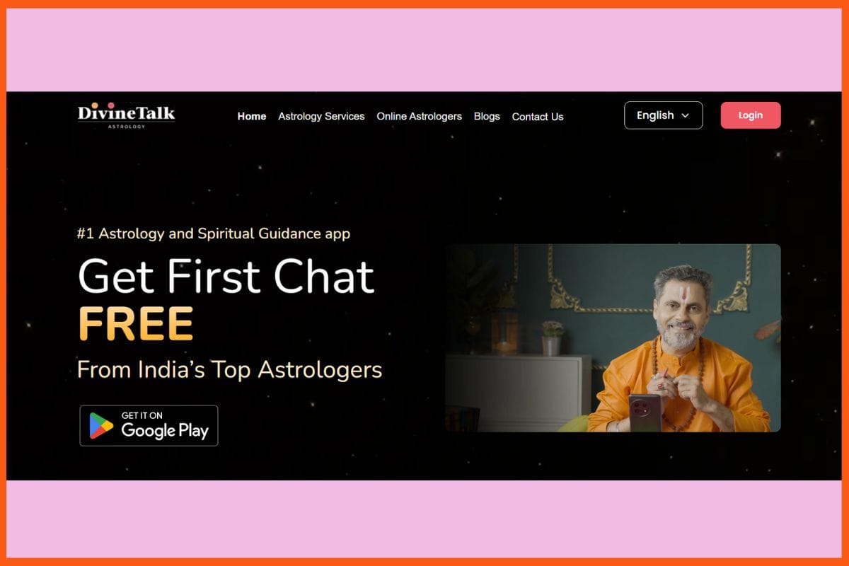 DivineTalk Astrology - Top Spiritual Tech Startups in India