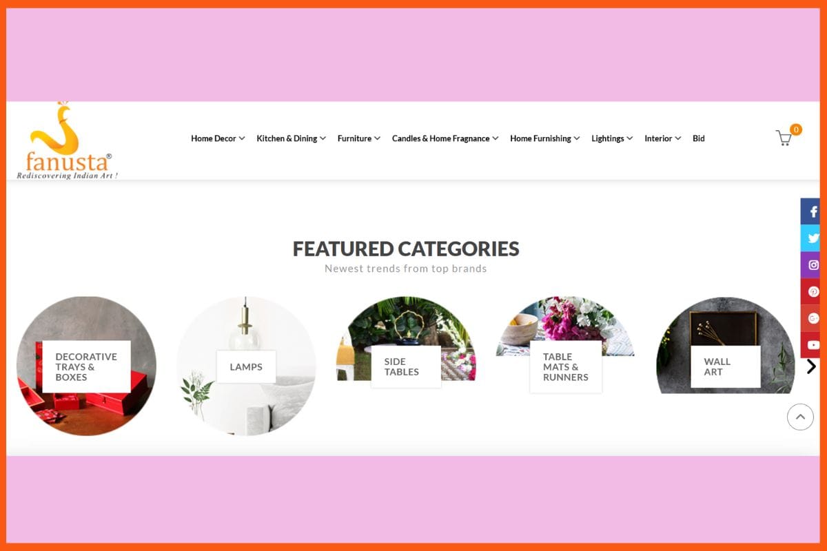  Fanusta - Top Most Profitable Furniture Franchises in India