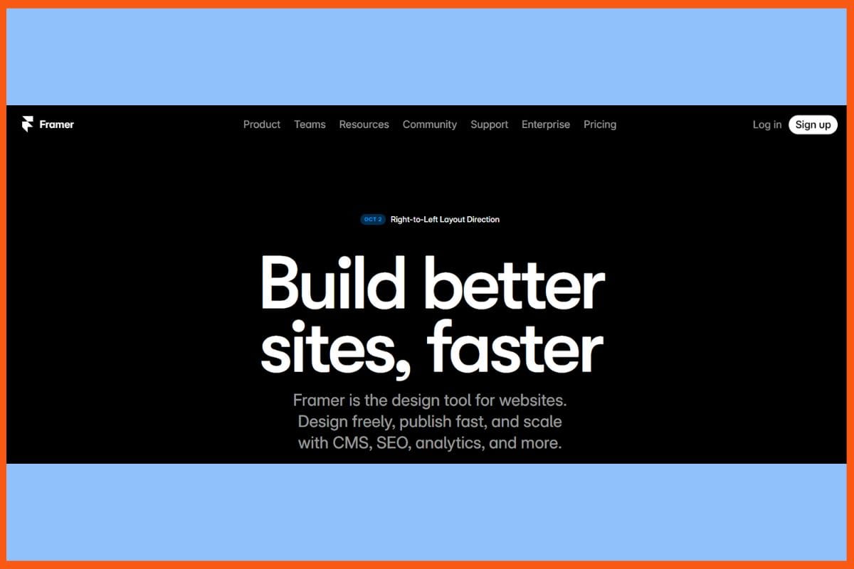 Framer AI - Top AI Portfolio Generators