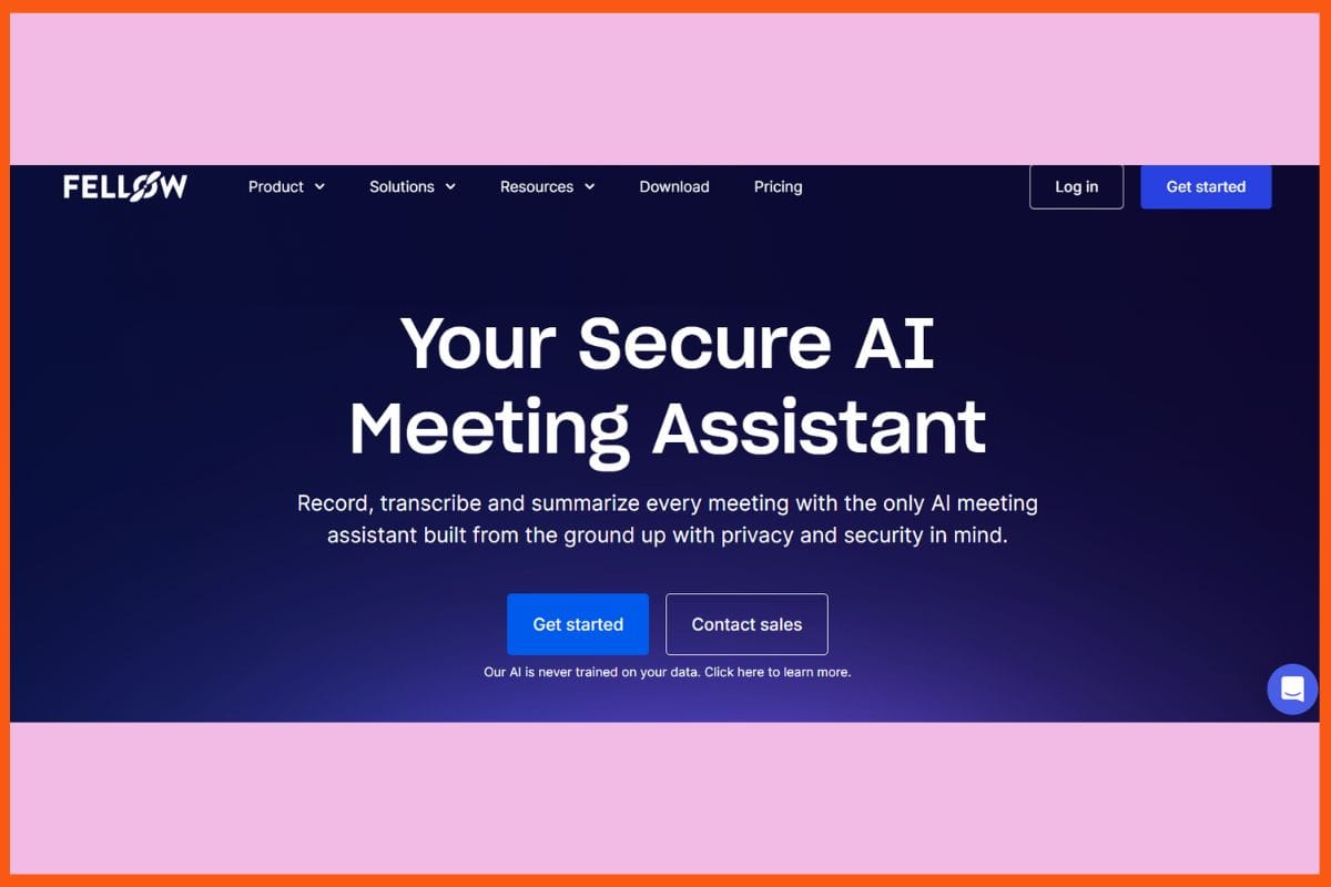 Fellow - Best AI Meeting Assistants to Replace Note-Taking