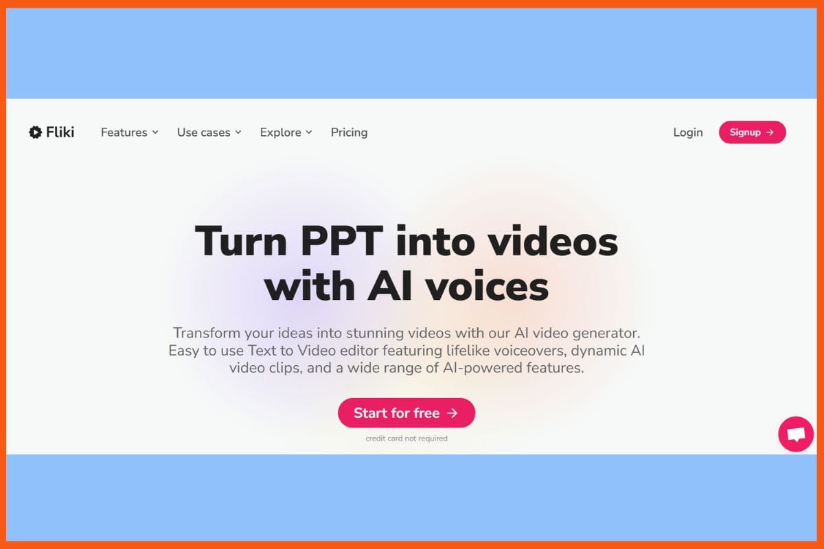 Fliki - Top AI Text to Video Generators