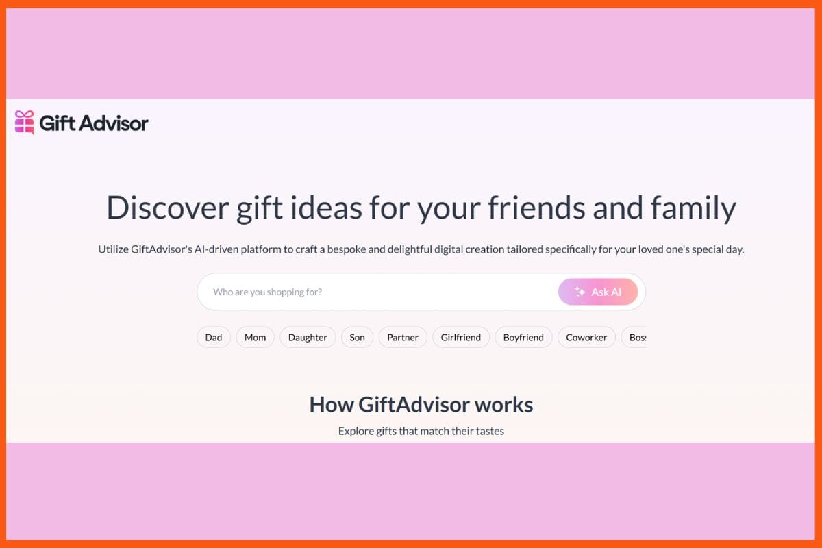 GiftAdvisor - Top AI Gift Finders