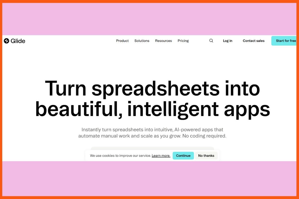 Glide - Best AI Tools to Build Apps