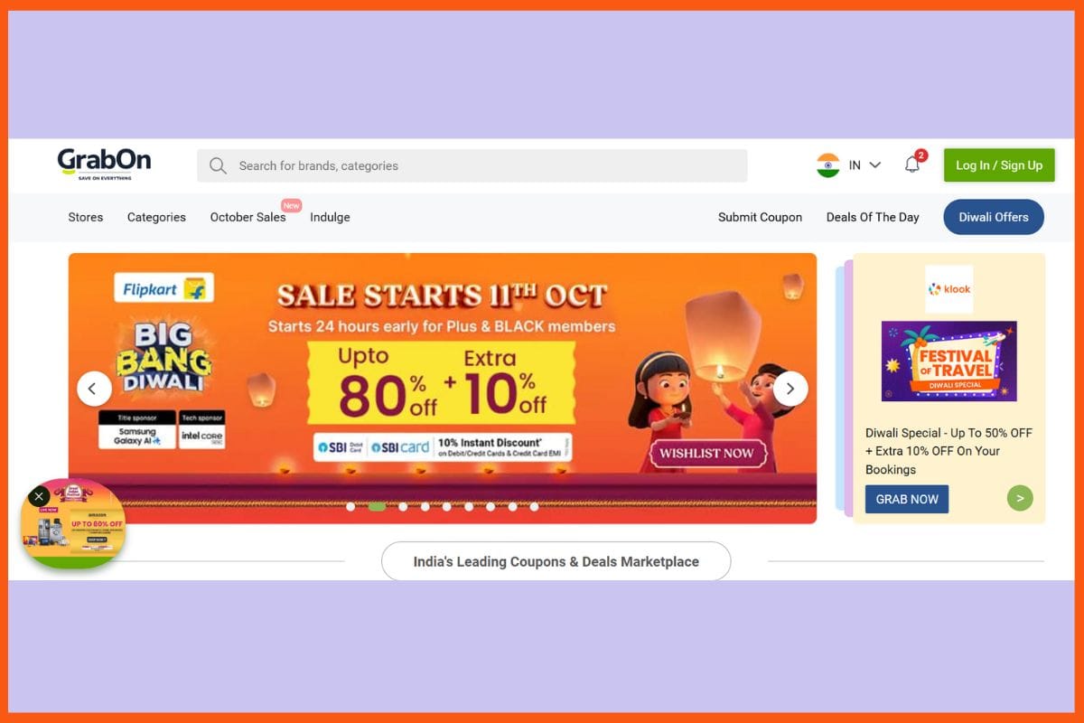 GrabOn - Best AI Coupon Finder 