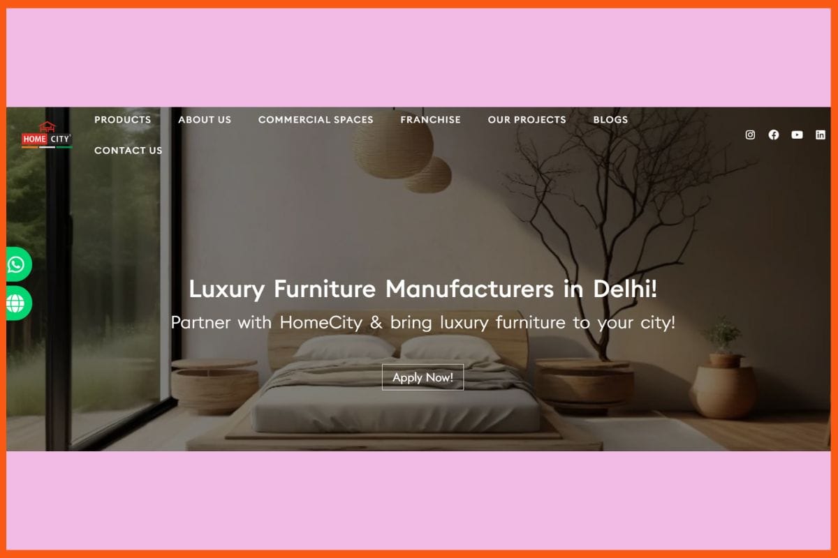 Home City - Top Most Profitable Furniture Franchises in India