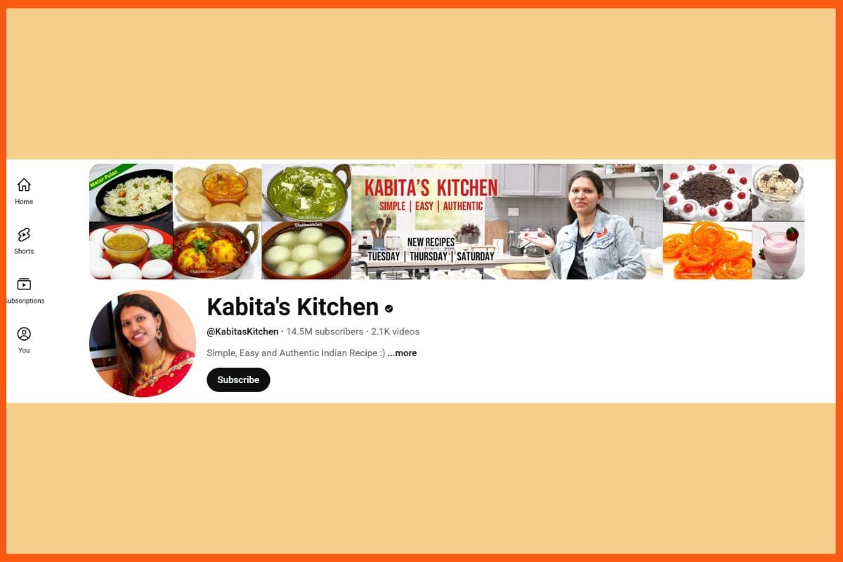Kabitaâs Kitchen - Top Richest YouTubers in India in 2025