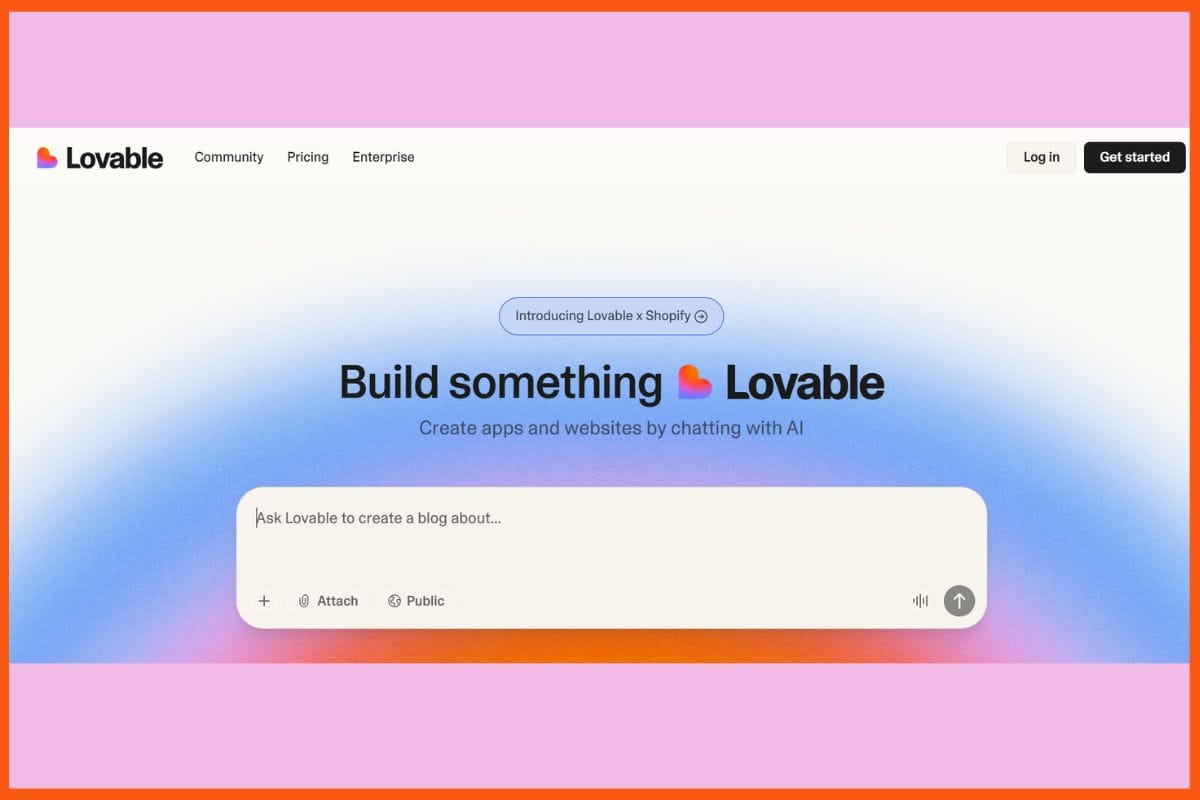 Lovable - Best AI Tools to Build Apps
