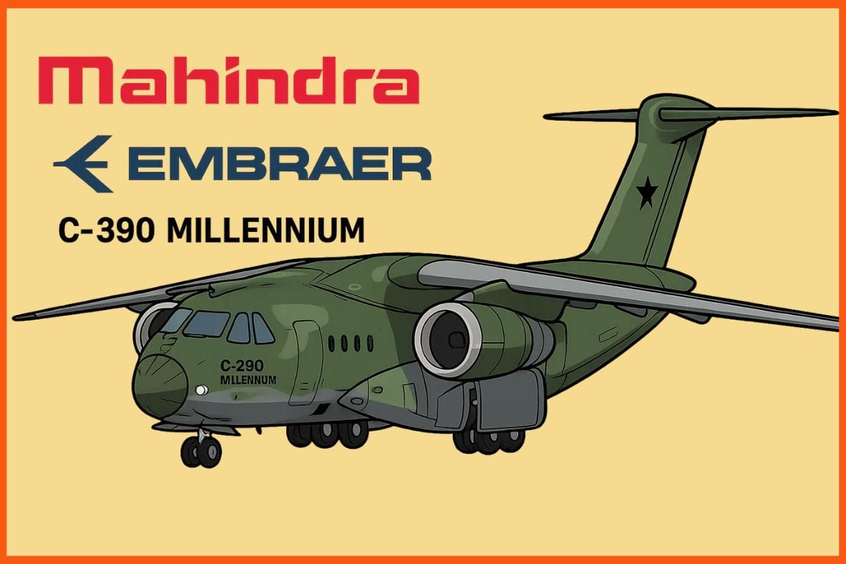 Mahindra Partners Embraer to Bring C-390 Millennium to India