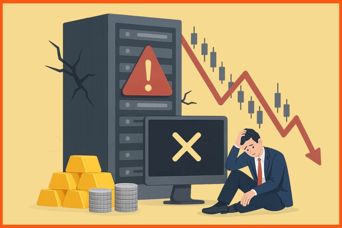 MCX Suffers System Outage, Delays Gold and Silver Futures Trading Once More