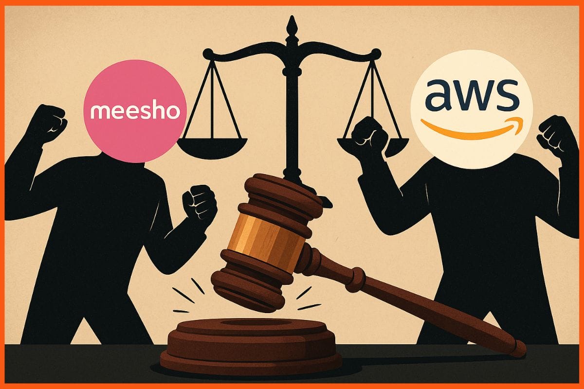 Meesho vs AWS: INR 127 Crore Cloud Clash Ahead of IPO
