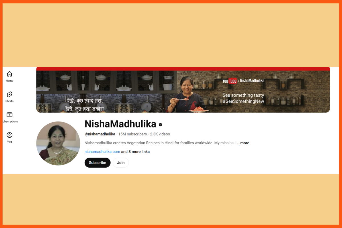 Nisha Madhulika - Top Richest YouTubers in India in 2025