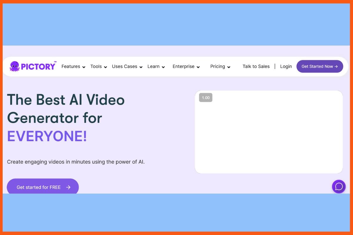 Pictory.ai - Top AI Text to Video Generators