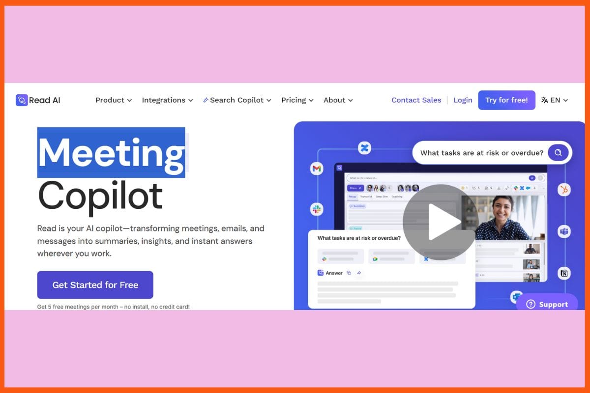 Read.ai - Best AI Meeting Assistants to Replace Note-Taking 
