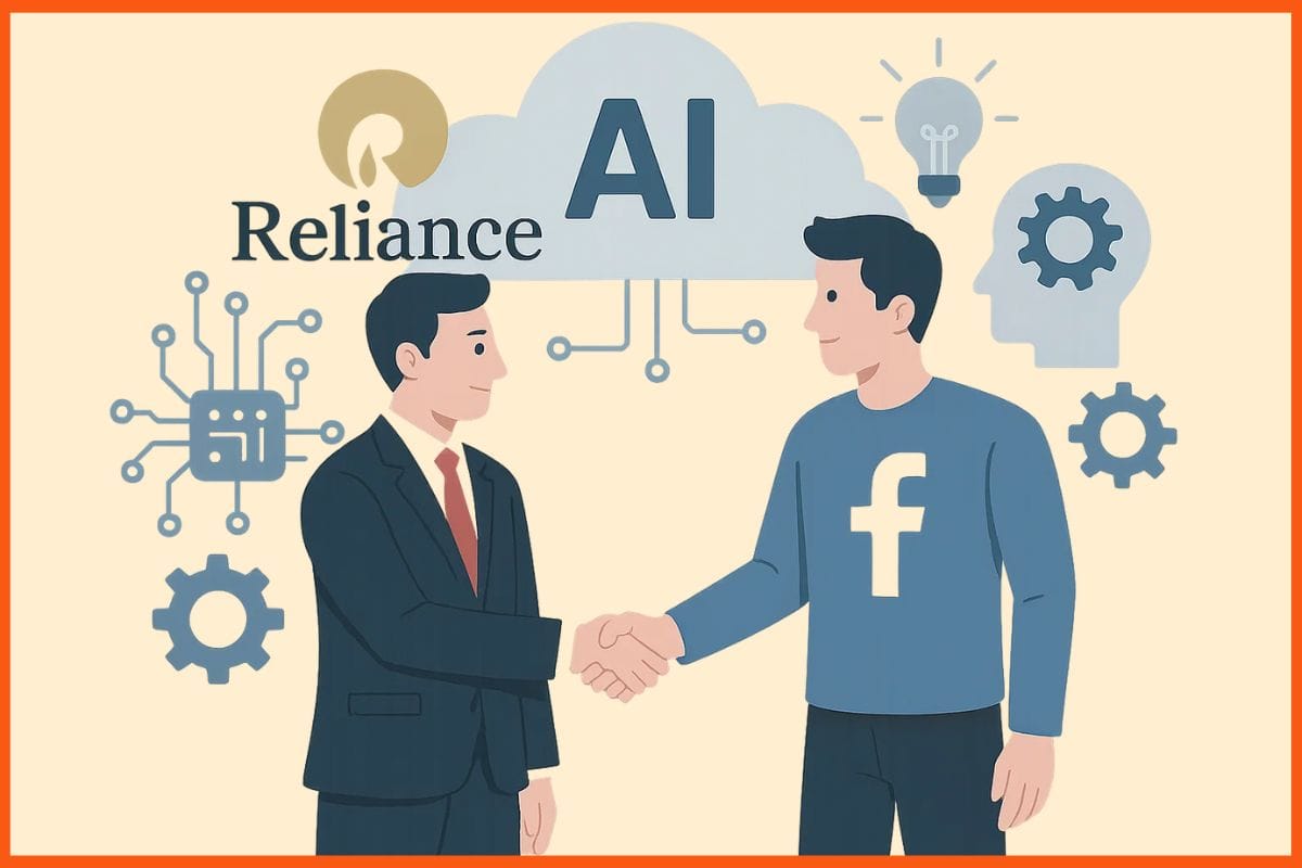 Reliance and Facebook Launch INR 855 Cr AI Venture