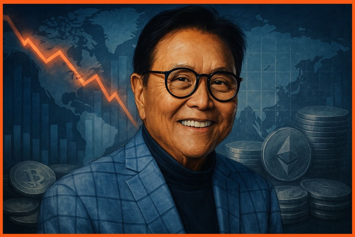 Robert Kiyosaki, ‘Rich Dad Poor Dad’ Author, Warns of Historic Market Crash: Advocates for Silver and Ethereum Investments