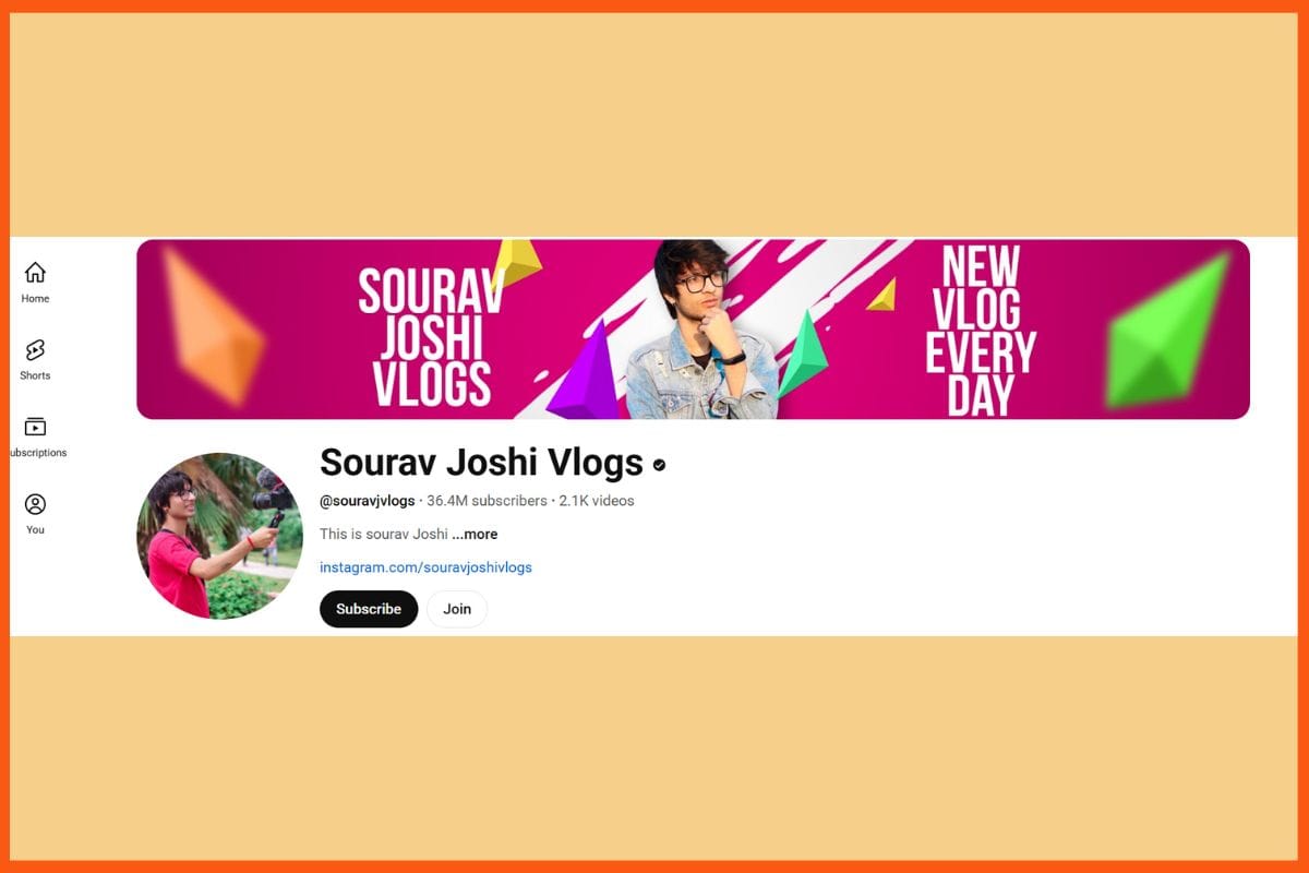 Sourav Joshi - Top Richest YouTubers in India in 2025