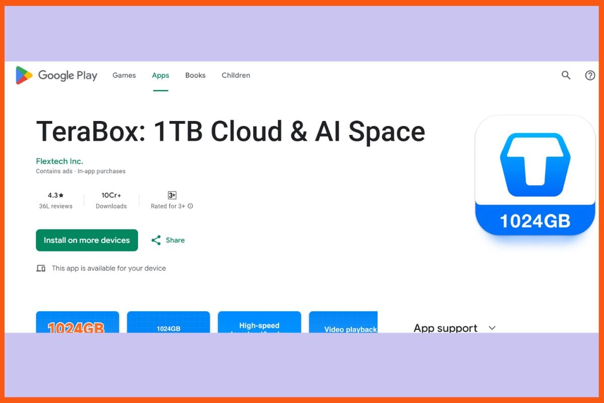 TeraBox - Best Cloud Storage Apps