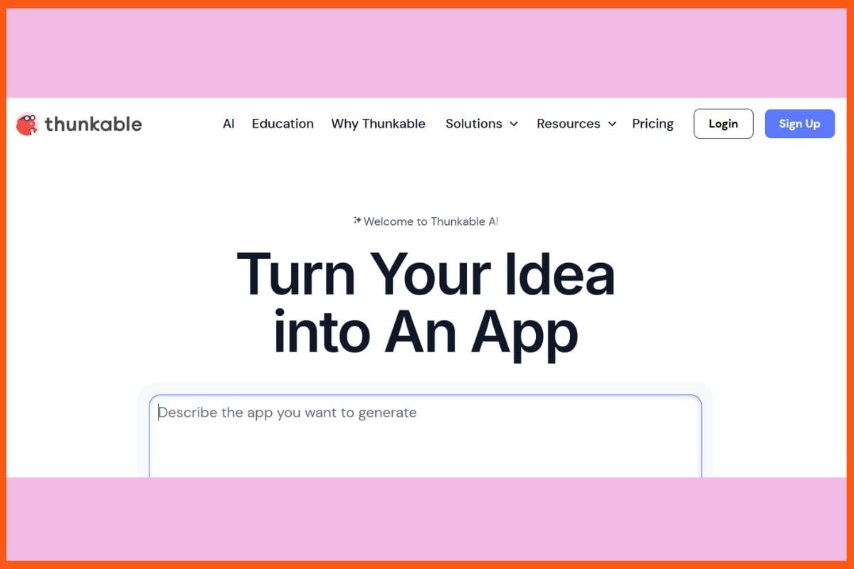 Thunkable - Best AI Tools to Build Apps