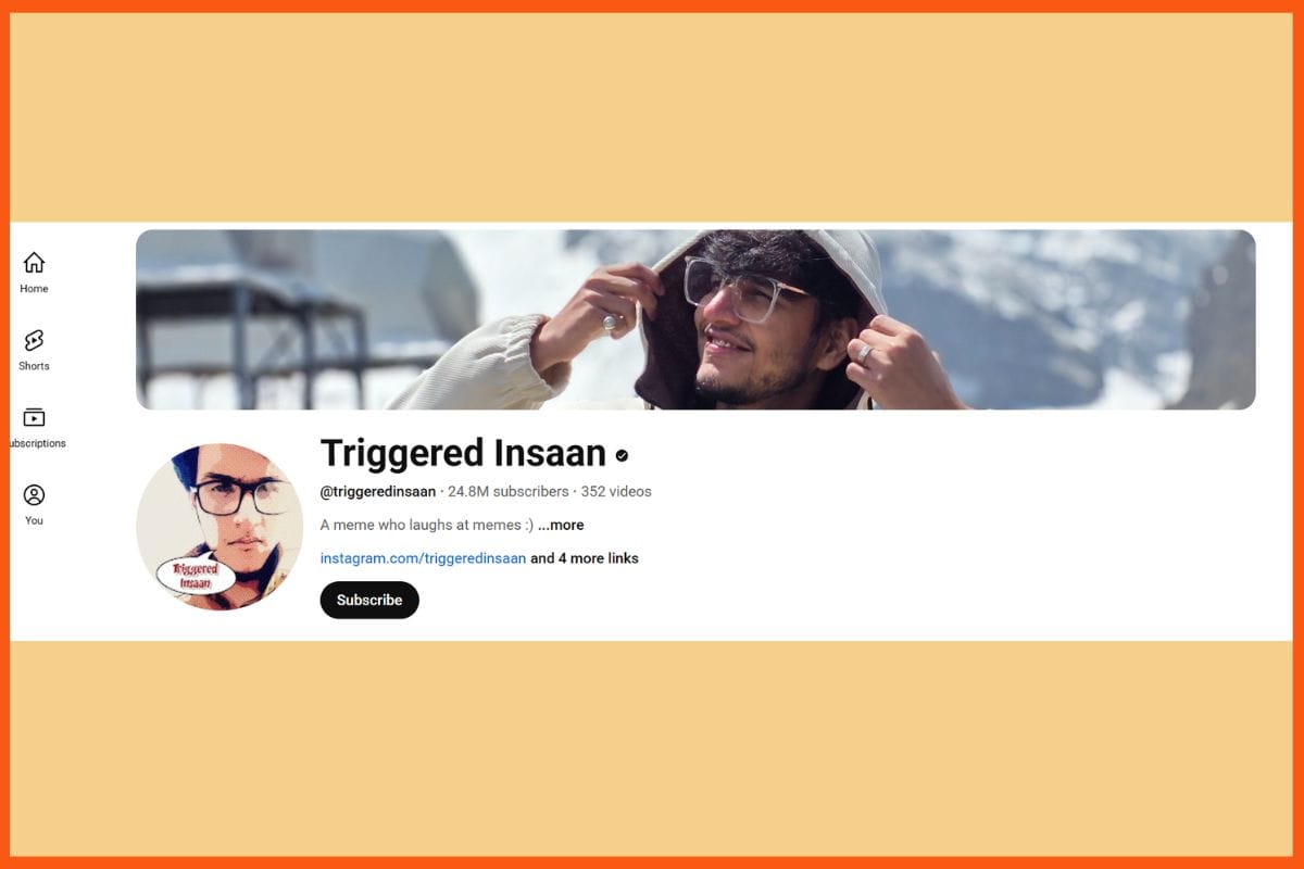 Triggered Insaan - Top Richest YouTubers in India in 2025